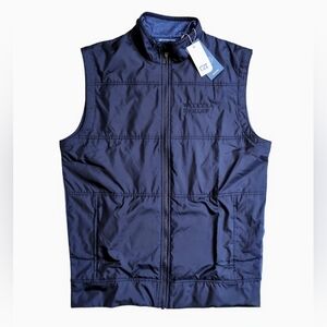 NWT Cutter & Buck Stealth Quilted Lightweight Vest Liberty Navy Mens Size SMALL